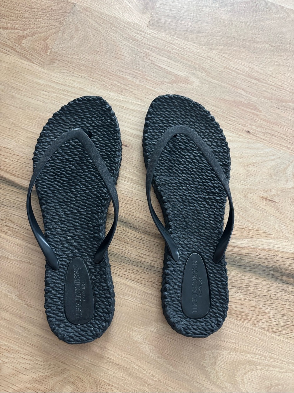 ILSE JACOBSEN women's flip flops cheerful rubber black - Picture 3 of 7